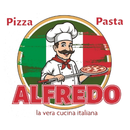 Pizza Pasta Alfredo logo.
